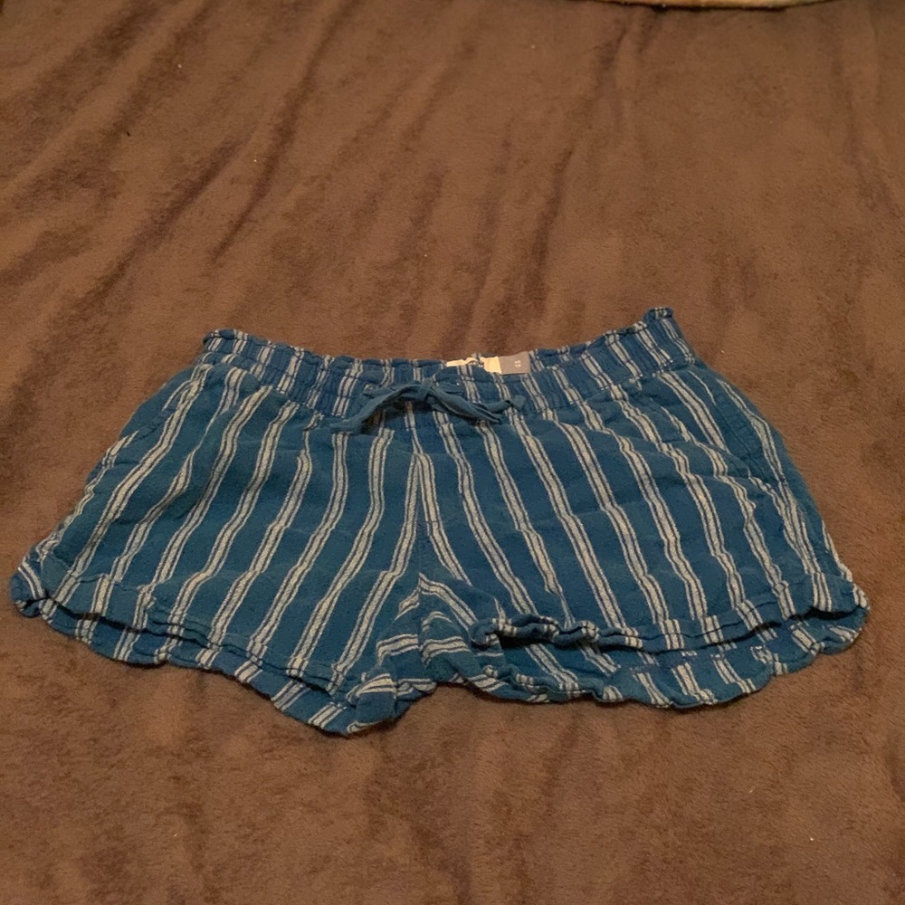 Blue striped old navy shorts